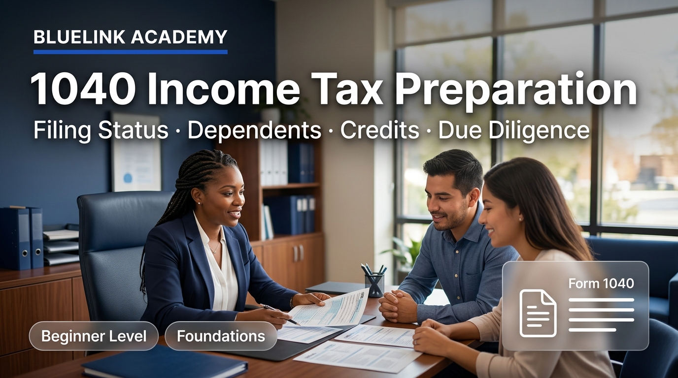 1040 Income Tax Preparation